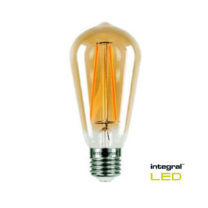 Ampoule ST64 LED Vintage claire Ambré 2,5W 19W 1800K