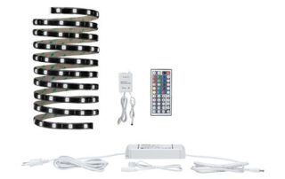 Kit Ruban LED YOURLED 3 Mètres 28,8W 230/12V - couleurs RGB