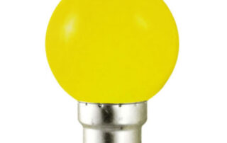 Ampoule Led SMD - 1W - 30lm - Jaune - B22 - 180626 - Orbitec