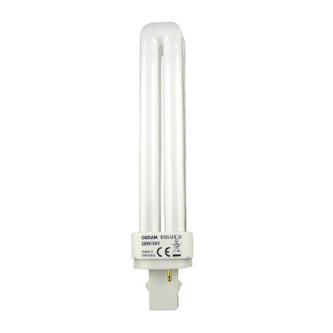 Ampoule Dulux D éco 18W 100V Blanc Froid cuLot G24d
