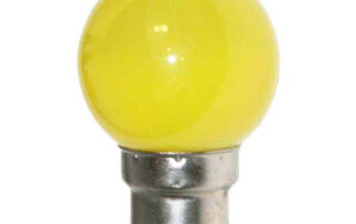 Ampoule 4 Led SMD - 0,62W - Jaune - B22 - 65682-1PC - Festilight