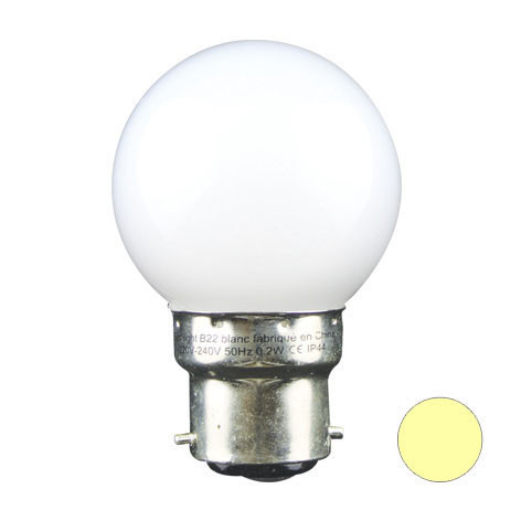 Ampoule 4 LED SMD – 0,62W – Blanc Chaud – B22 – 65682-9PC – Festilight