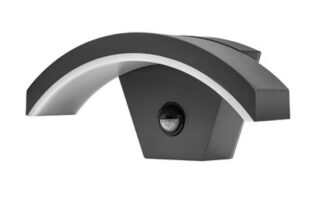 Applique murale Extérieure CURVE PIR 7,6W 360lm IP54