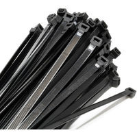 Colliers de serrage Rilsan Noir 265 mm x 9 mm + Embase cheville
