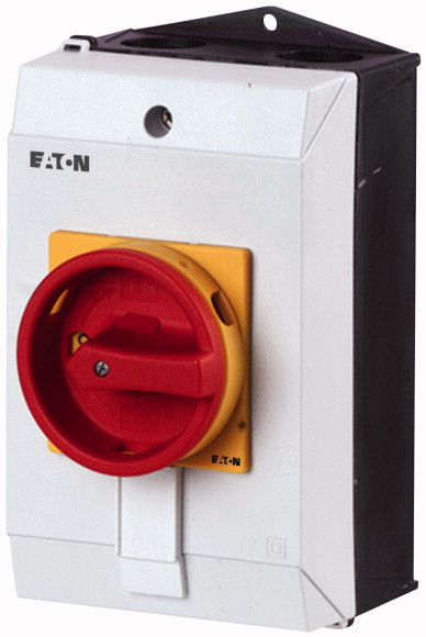 Interrupteur principal fonction arrêt d’urgence jaune/rouge – T0-1-102/I1/SVB – 207143 – Eaton