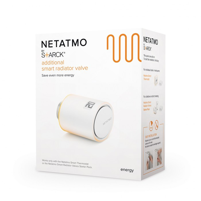 NETATMO - Tête thermostatique intelligente additionnelle Réf. NAV-PRO