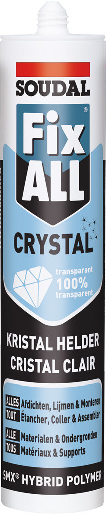 Mastic colle - Crystal - 110980 - Soudal