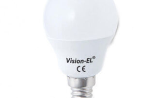 Ampoule Led sphérique - Dimmable - 6W - 3000K- E14 - 74835 -Vision EL