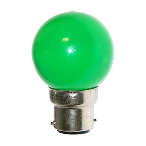 Ampoule 4 Led SMD – 0,62W – Vert – B22 – 65682-4PC – Festilight