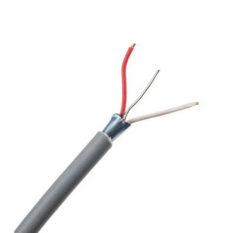 Câble SYT 1 paire AWG20 (0,8) gris - au mètre