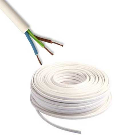 Cable Electrique R02V Rigide 3G1.5 Au Mètre