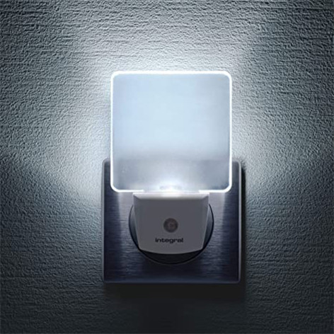 Veilleuse LED crépusculaire avec détecteur auto Jour/nuit & Mouvement -  ILNLMS-CL-EU - Integral LED - Mon Habitat Electrique