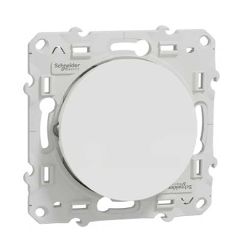 Interrupteur Va-et-vient – 10A – Blanc – S520204 – Odace – Schneider
