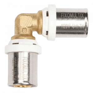 30326-16 coude multicouche à sertir 90° Ø16 Fixomultix Ayor