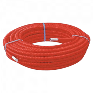 3303-16-100 Tube multicouche gainé Ø16x2mm rouge Fixomultix Ayor