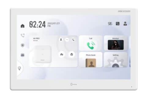 Écran de contrôle tactile  Wi-Fi - 10,1" - DS-KH9510-WTE1(B) - HikVision