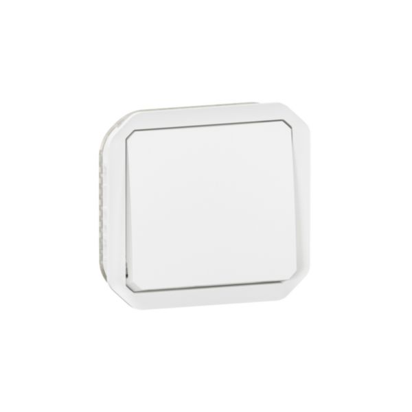 Interrupteur ou va-et-vient étanche – composable – Blanc – 069611L – Plexo – Legrand