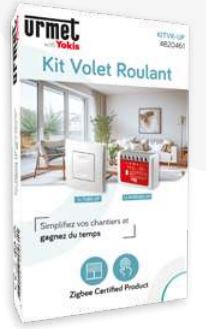 Kit volet roulant avec commande - KITVR UP - Yokis