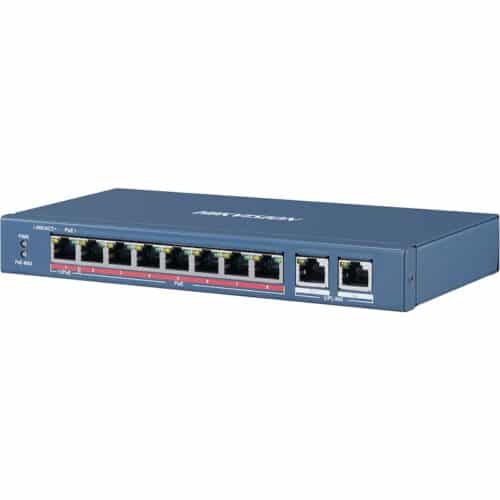 Switch PoE - 8 ports - DS-3E0310HP-E - 301801346 - Hikvision